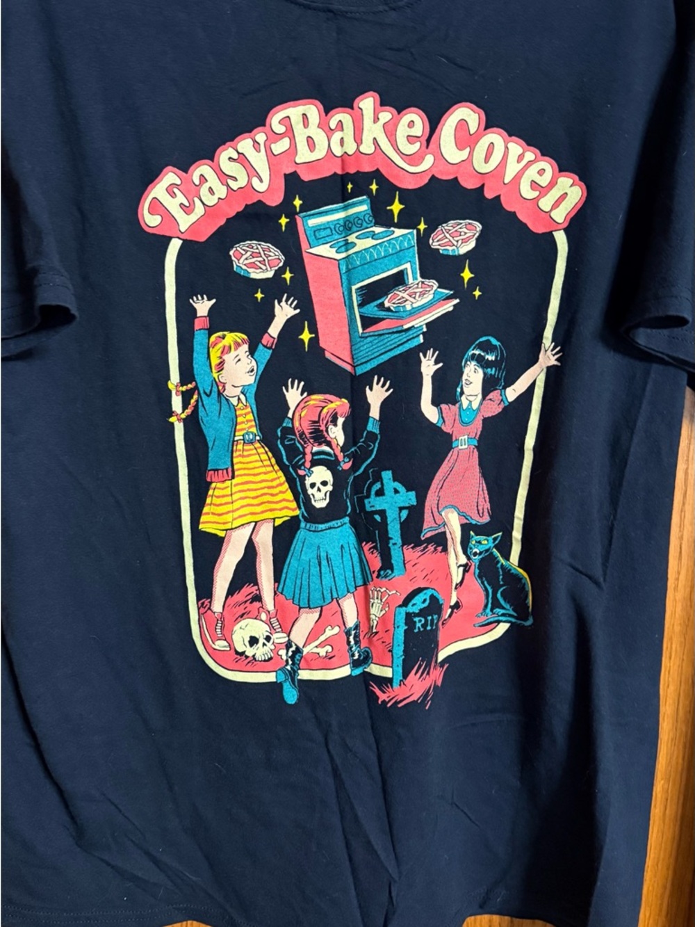 Easy-Bake Coven Graphic Short Sleeve T-Shirt - Black